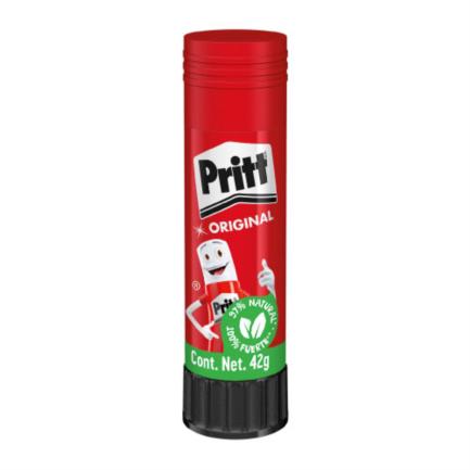 L&aacute;piz adhesivo pritt ps-42 gr  paquete c/5 pzas