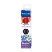 Lápiz Bicolor Pelikan Hexagonal Rojo-Azul C/10 Pzas - Vista 4