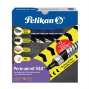 Marcador Pelikan Permanente 540 Color Azul C/10 Pzas - Vista 3