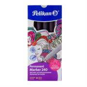 Marcador Permanente Pelikan 240 Color Negro C/10 Pzas - Vista 4