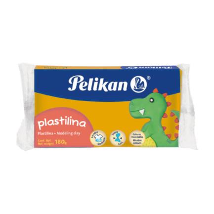 Plastilina pelikan marqueta 180 gr color naranja