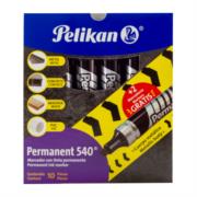 Marcador Pelikan Permanente 540 Color Negro C/10 Pzas - Vista 3