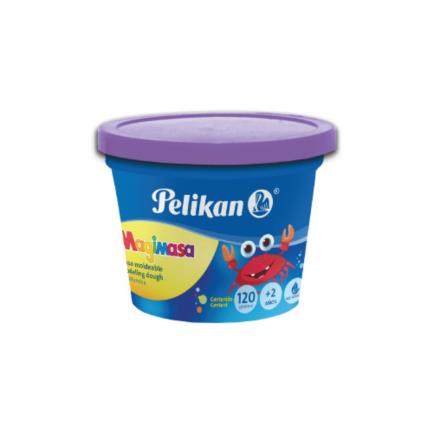 Masa moldeable pelikan magimasa color morado 112 grs