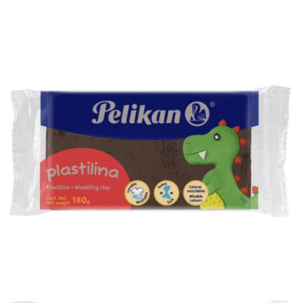 Plastilina pelikan marketa 180 gr color caf&eacute;