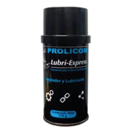 Limpiador y lubricante prolicom lubri-express para mecanismos y sistemas electr&oacute;nicos 170ml