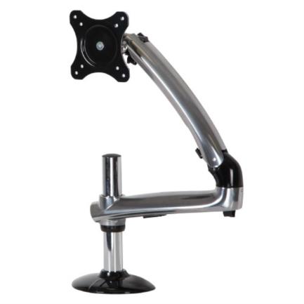 Soporte de escritorio peerless para brazo de pantalla compatible monitores de hasta 29" color negro