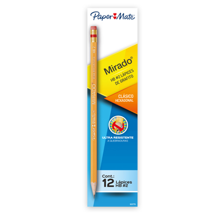 Lapiz Mirado Papermatte #2 caja c/12 piezas - Artículos Promocionales MAS RECIO