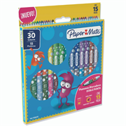 Plumones Papermate Doble Punta Colores Surtidos C/15x30 - Vista 3