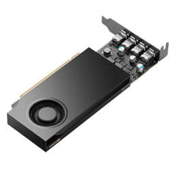 Tarjeta de Video PNY Pro NVIDIA RTX A400 4GB Low Profile Single Fan GDDR6 PCIe 4.0 4xMini DisplayPort - Vista 10