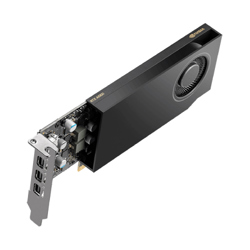 Tarjeta de Video PNY Pro NVIDIA RTX A1000 8GB Low Profile Single Fan GDDR6 PCIe 4.0 4xMini DisplayPort - Vista 9