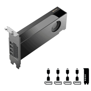 Tarjeta de Video PNY NVIDIA RTX PRO 2000 Blackwell 16GB 128-bit GDDR7 PCI Express x8 5.0 - Vista 9
