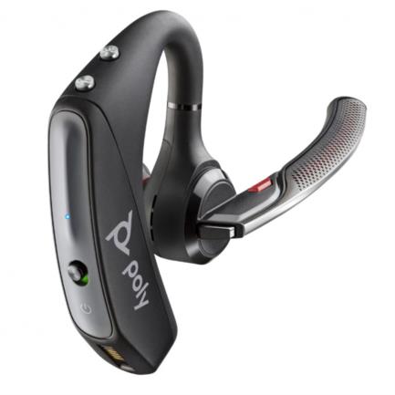 Auriculares Poly Voyager 5200 Auricular Inalámbrico Bluetooth Negro +USB-A to Micro USB Cable-US