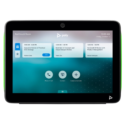 Tablet poly tc10  controlador touch color negro