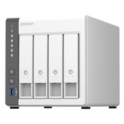 Unidad Almacenamiento NAS QNAP CPU ARM Cortex A55 Quad Core 2.0GHz 4GB RAM RJ45 2.5GbE 4 Bahias 3.5 Hasta 22TB Linux S/D - Vista 2