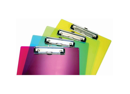 Tabla rihan agarrapapel acrilica tamaÑo carta c/6