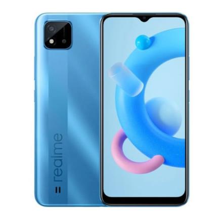 Smartphone realme c11 6.5" hd 32gb/2gb cámara 13mp+2mp/5mp helio g35 android 10 color azul