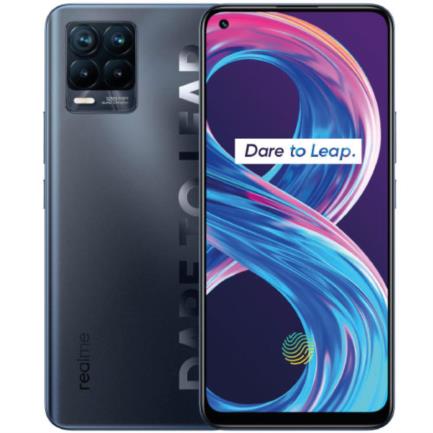 RLTCELAB019 - Smartphone Realme 8 Pro 6.4" 128GB/8GB Cámara 108MP+8MP+2MP+2MP/16MP Snapdragon Android 11 Color Negro
