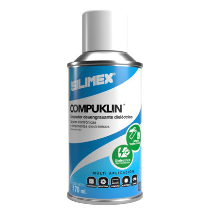 Limpiador de circuitos dielÉctrico silimex compuklin 170ml