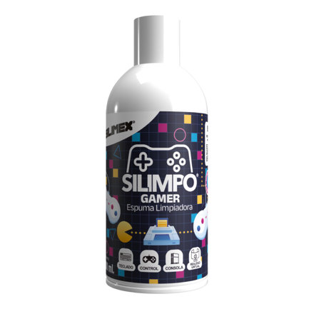 Espuma limpiadora para gabinete gamer silimex silimpo gamer 300ml