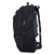 Mochila Swissmobility BEVERIN 17 3 cierres asa de acero reforzada piso de espuma múltiples bolsos internos color negro - Vista 3