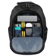 Mochila Swissmobility OLTEN 17 3 cierres principales y bolsillo frontal porta botellas color negro - Vista 6