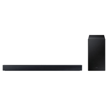 Barra de sonido samsung 2.1 ch  wireless woofer color negro
