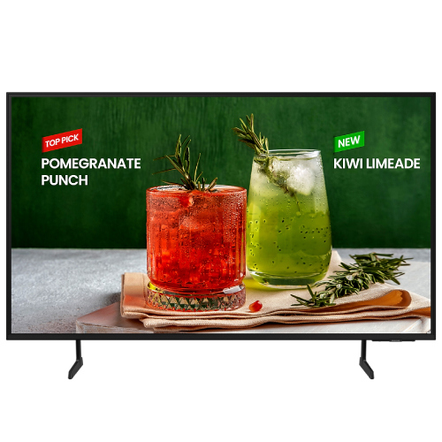 Pantalla Samsung 85" BED-H Led Crystal 4K UHD Resolucion 3840x2160 SMART Admon contenido  HDMI/ LAN / WIFI  16/7  3