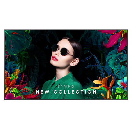 Pantalla Samsung 85" Smart Signage Monitor Edge Led BLU UHD 3840x2160 Operation hours 24/7 500nit Contrast Ra