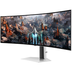 Monitor Samsung 49" Gaming Curvo Oled Resolucion 5120x1440 Panel Oled - Vista 10