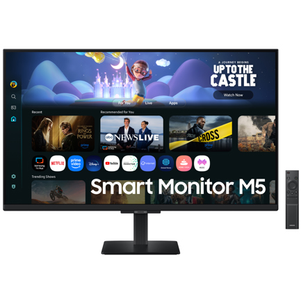 Monitor Samsung 32" Smart TV PLUS FHD 1920x1080 60HZ VA Plano HDR10 4MS VESA100 M50F