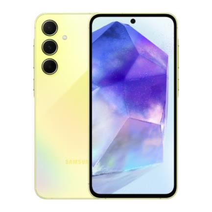 Smartphone Samsung A55 6.6" Octacore 128GB/8GB Cámara 50MP+12MP+5MP/32MP Android Color Amarillo - Vista 5