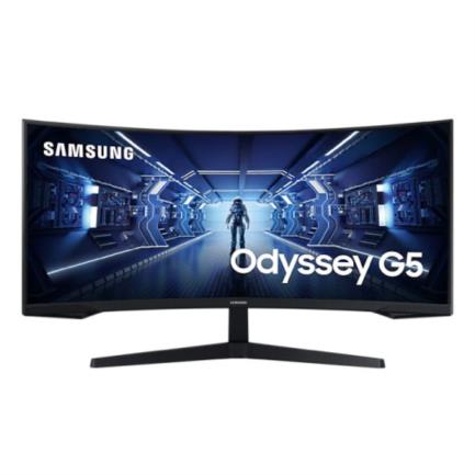 Monitor Samsung 34" Odyssey G5 WQHD Resolución 3440x1440 Panel VA