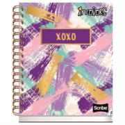 Cuaderno Scribe Book Incolors Raya pasta dura espiral doble 100 hojas - Vista 8