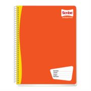 Cuaderno Profesional Scribe Escolar Raya Espiral Doble 200 Hojas 5
