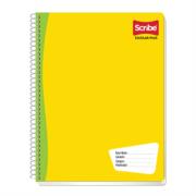 Cuaderno Profesional Scribe Escolar Raya Espiral Doble 200 Hojas 3