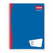Cuaderno Profesional Scribe Escolar C5 Cuadro Chico Espiral Doble 200 Hojas - Vista 8