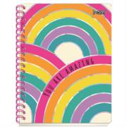 Cuderno Profesional Scribe Incolors Raya Espiral Doble 180 Hojas - Vista 5