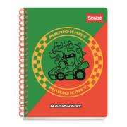 Cuaderno Profesional Scribe Mario Bros Raya Espiral Doble 100 Hojas - Vista 5
