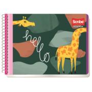Cuaderno Italiano Espiral Scribe Mega Raya 100 hojas - Vista 6