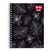 Cuaderno Profesional Scribe Natural Raya Espiral Doble Raya 100 Hojas 9
