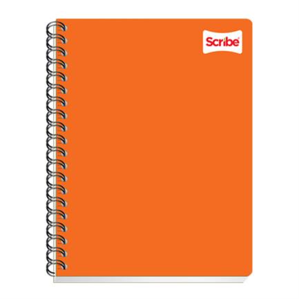 Cuaderno profesional scribe clasico raya espiral doble 200 hojas