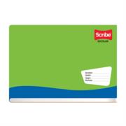 Cuaderno Italiano Escolar Grapado Scribe C5 Cuadro Chico 100 Hojas - Vista 6