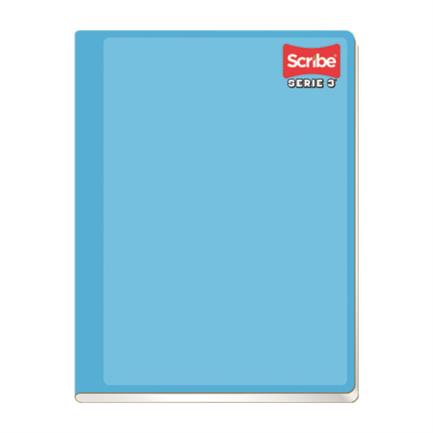 Cuaderno scribe cosido profesional serie iii cuadro c5 100 hojas