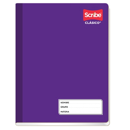 Cuaderno scribe frances c7 100 hjs pasta semirigida