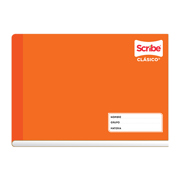 CUADERNO SCRIBE ITALIANA BLANCO 100 HJS pasta semirigida - Vista 7