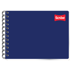 CUADERNO SCRIBE ITALIANO CLASICO C5 100 HJS doble espiral - Vista 3