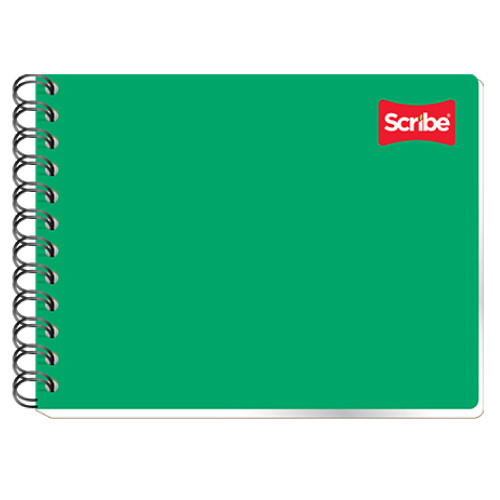 Cuaderno scribe italiano clasico c7 100 hjs doble espiral