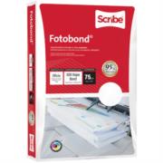 Papel Cortado Scribe Fotobond Carta 95% de Blancura 75gr Caja C/5000 Hojas - Vista 5