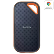 SSD Externo SanDisk Extreme PRO Portable 2TB NVMe USB-C USB-A 3 2 IP55 Lect2000mbs/Esc2000mbs Color Negro - Vista 2