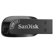 Memoria USB SanDisk Ultra Shift 32GB USB-A 3.0 Lectura 100MBs Negro - Vista 3